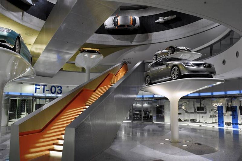 Mercedez Benz museum concept